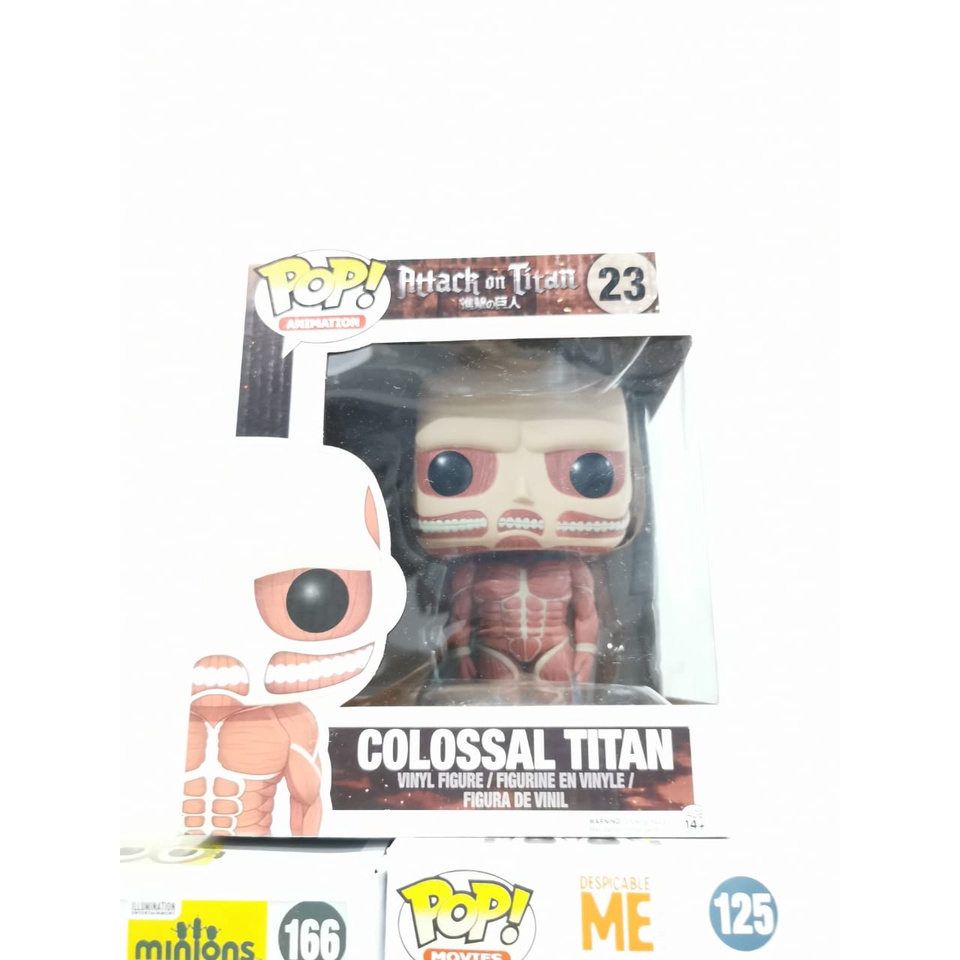 ACTION FIGURE FUNKO POP ANIMATION 23 COLOSSAL TITAN ATTACK ON TITAN