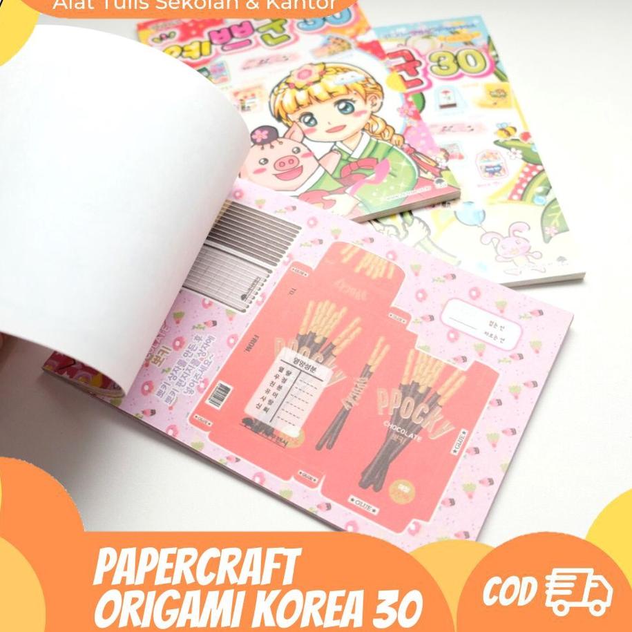 

codeB6n1M BUKU ORIGAMI KOREA KOREAN BENTUK MAKANAN PAPERCRAFT BOOK BUKU LIPAT BENTUK MAKANAN LUCU MAINAN ANAK ORIGAMI ATK MURAH BISA COD