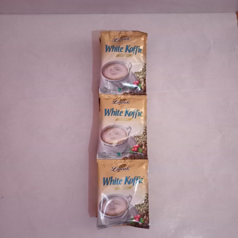 

Luwak White Coffee Sachet/Renceng