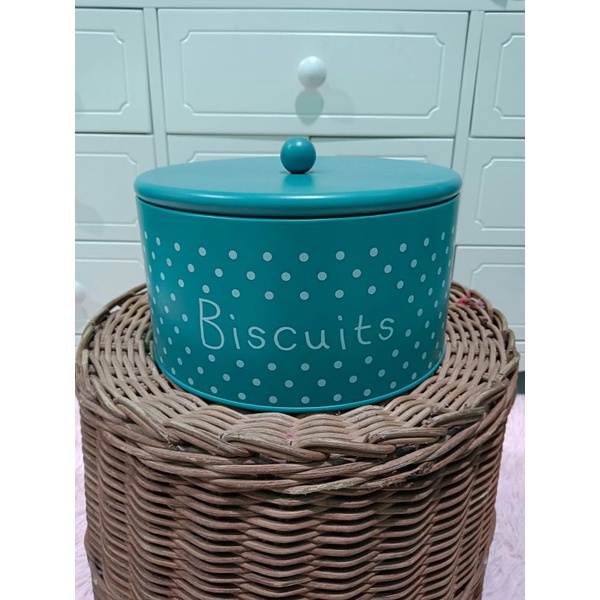 informa Toples biskuit kedap udara canister Verly stoples biskuit biru tosca YRD