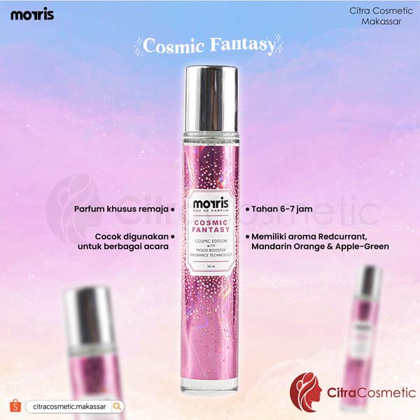 [PARFUM PRIA &amp; WANITA] [50ML] [BPOM] Morris Teen Cosmic Edition 50ml | Parfum Badan Morris | Fantasy | Shooting Star | Golden_Cerianti