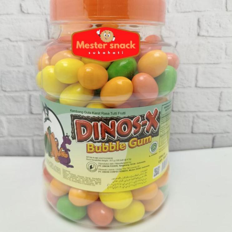 

☛ Permen Dinos-X Bubble Gum ✼