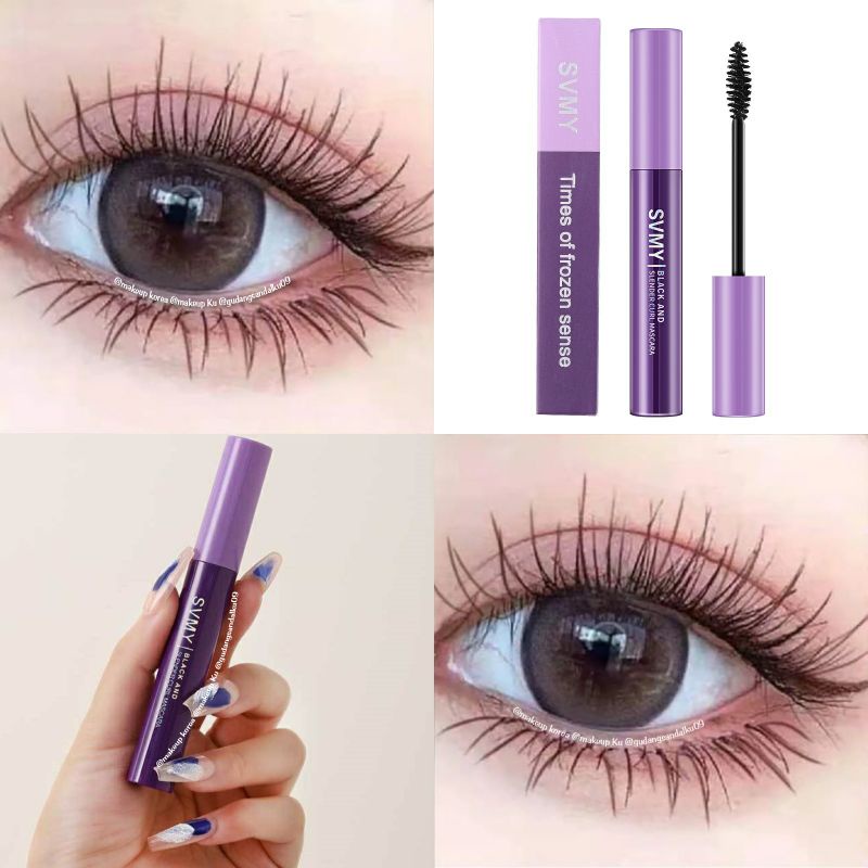 Mascara Waterproof Long Lasting Volumizing Lengthen Eye Lash Makeup PURPLE