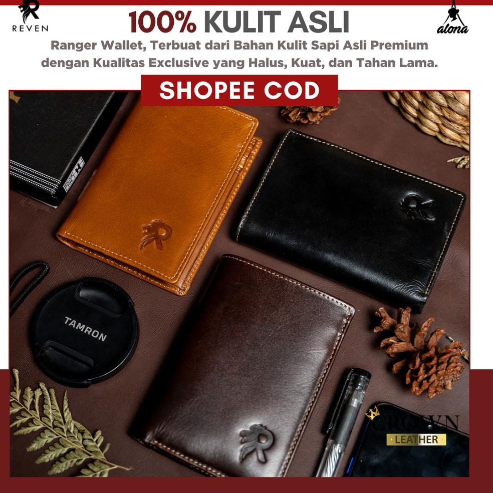 RECOMENDED Dompet Pria Kulit Asli Original Branded Dompet Cowok Kulit Sapi Asli Keren Premium Ori Ra