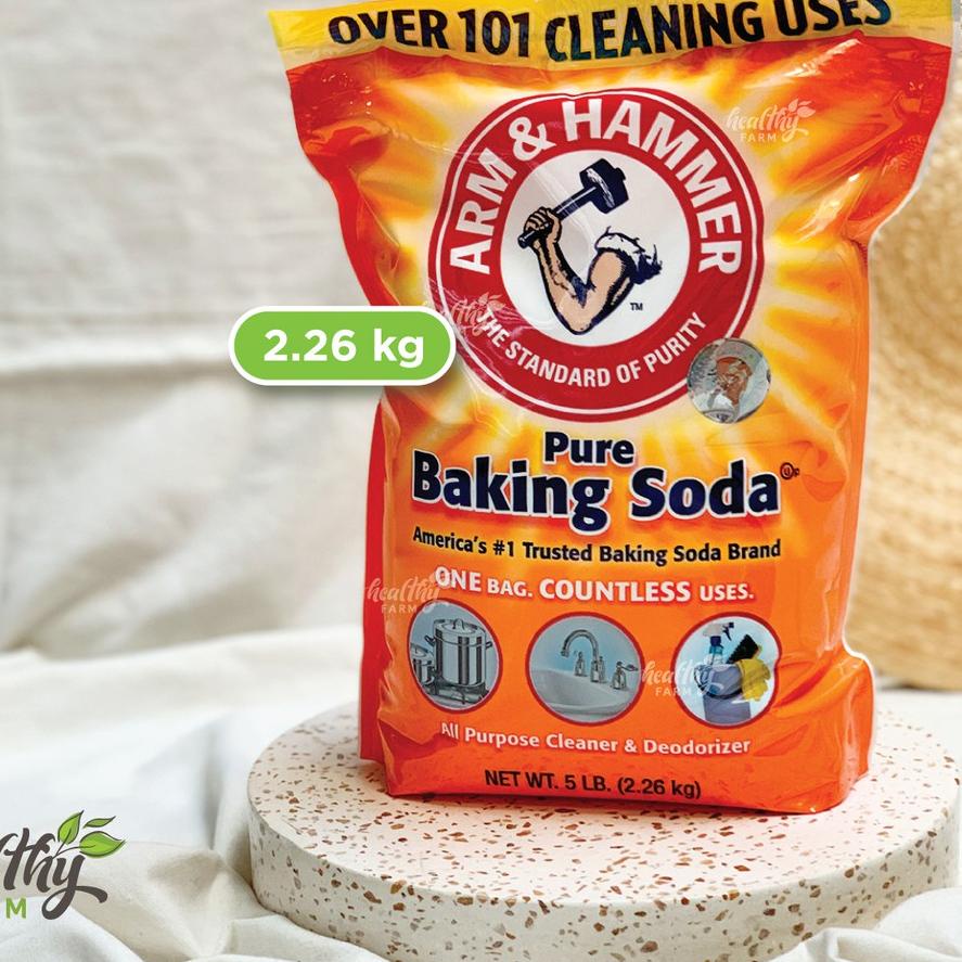 

♦ Baking Soda / Soda Kue Arm and Hammer USA 2.26 kg ✪