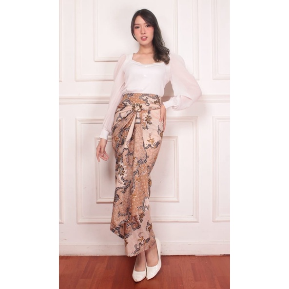 Rok Lilit Batik Bawahan Kebaya Modern Rok Serut Batik