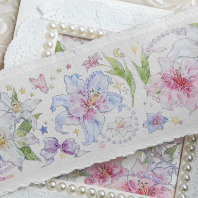 

Benchu Studio Pearl Lily PET Tape