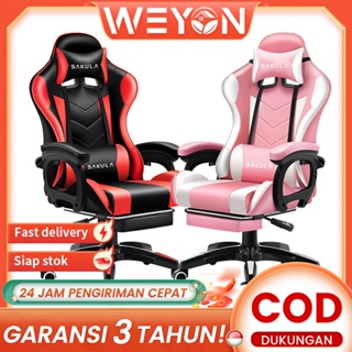 Weyon Sakula kursi gaming/kursi kantor/kursi gaming murah/gaming chair/Kursi Hidrolik/Kursi Game [ Garansi lima tahun ]