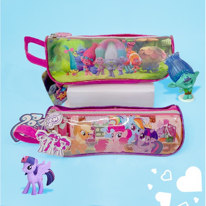 

Terlaris ✨ -Pencil case Trolls/Princess/ Frozen ORIGINAL DISCOUNTED- 2.2.23