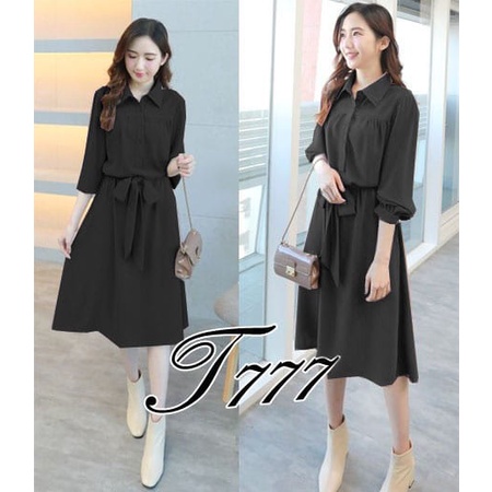 Dress Kondangan Remaja Dress Korean Style Midi Dress Korea Anak Tanggung Gadis Remaja Dewasa Dress P