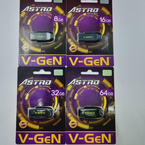 Grosir Heboh V-GEN Flashdisk Vgen Astro USB V gen 8GB 16GB 32GB 64GB USB Flashdisk Astro original