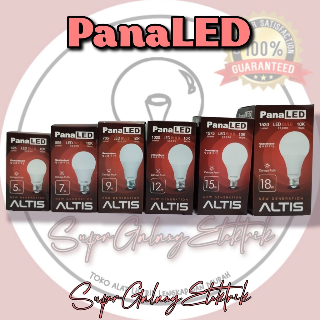 PANALED/LAMPU LED/BOHLAM LAMPU/LAMPU LED ATLIS