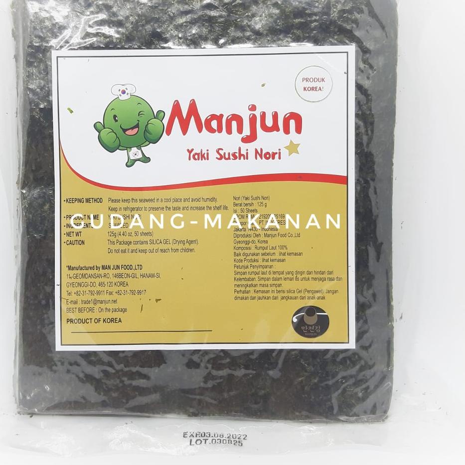 

❆ Manjun Yaki Sushi Nori 50 Lembar ❂