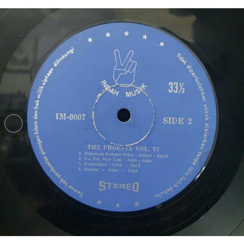 Vinyl Piringan Hitam 12 inch The Phoenix Vol.VI-Derita