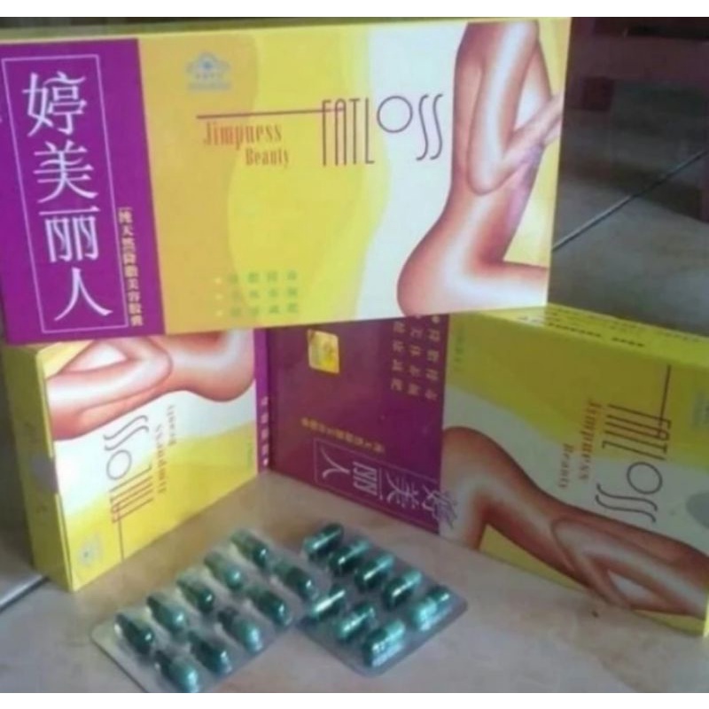 fatloss asli original obat pelangsing badan