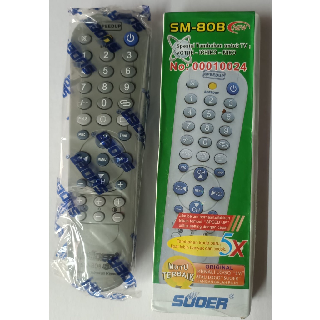 Remote TV SUOER SM-808 Remot TV Universal TV Remote