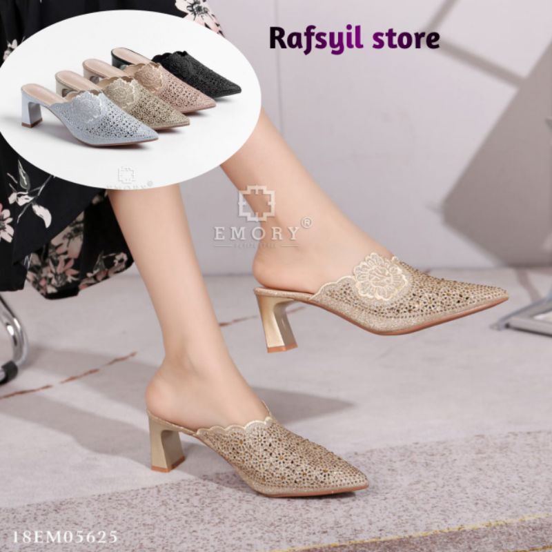 Sandal heels pesta eriva Original brand e5625 / Sepatu pesta wanita terbaru/ sepatu heels import ori