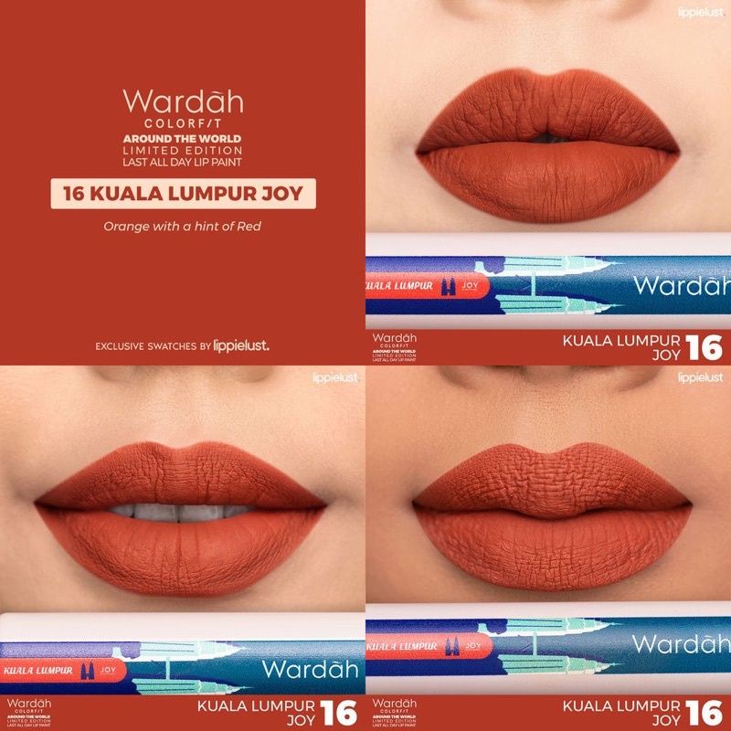 MFI - Wardah Colorfit Last All Day Lip Paint Series