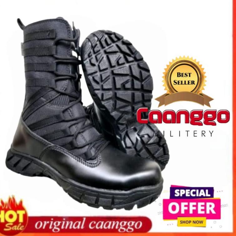 MENARIK SEPATU pdl boots safety brend original Caanggo military