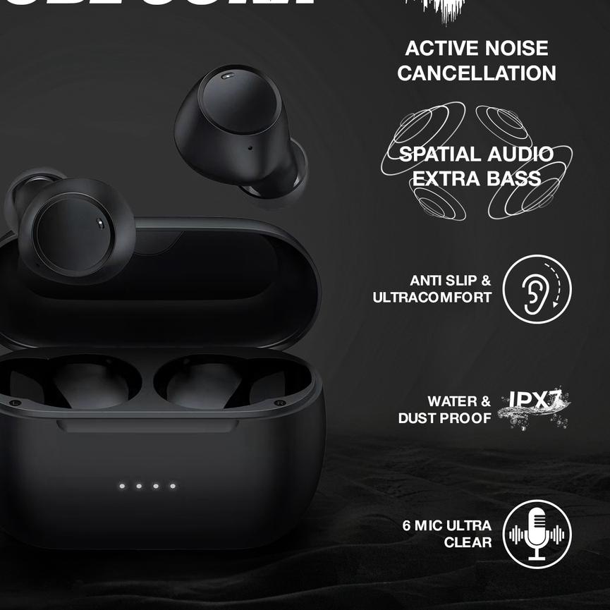 ☉ Budz Oska Noise  Earphone Wireless TWS Bluetooth Headset Gaming Sport Hifi Aptx Qualcomm In Ear Mi