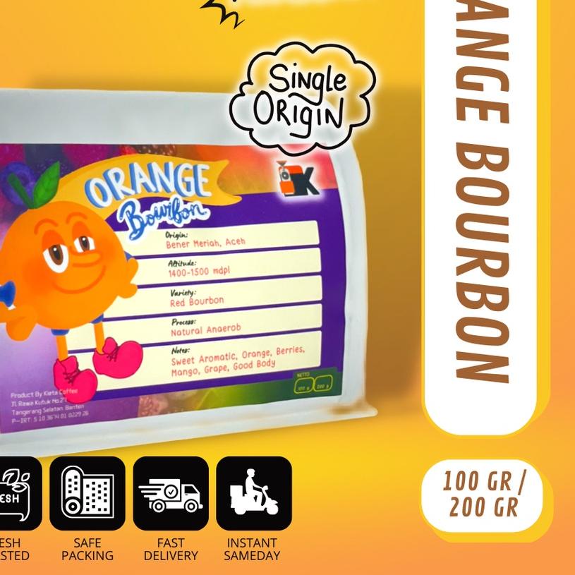 

✶ Arabika Orange Bourbon 200gr ™