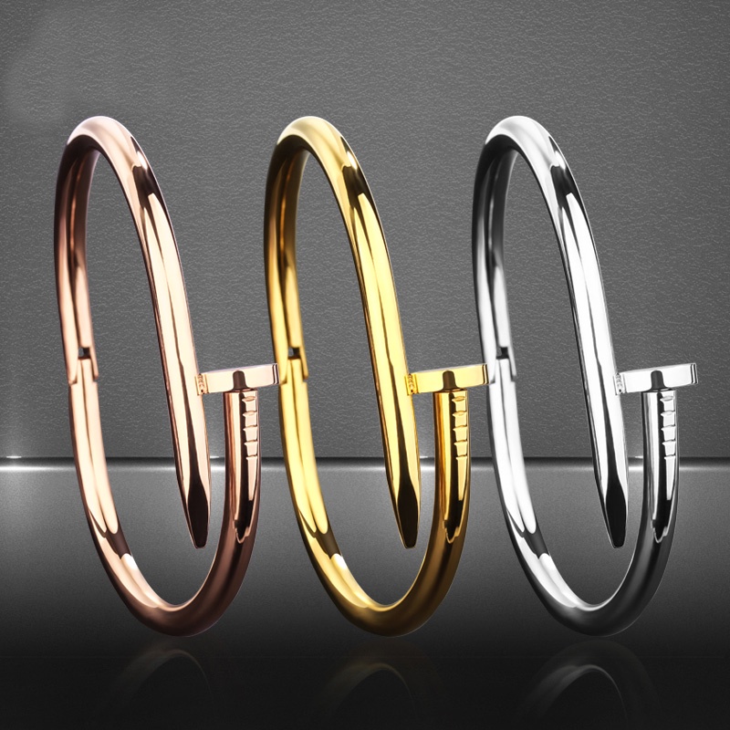 Gelang Bahan Titanium Gaya Klasik | Gelang Bahan stainless steel adjustable