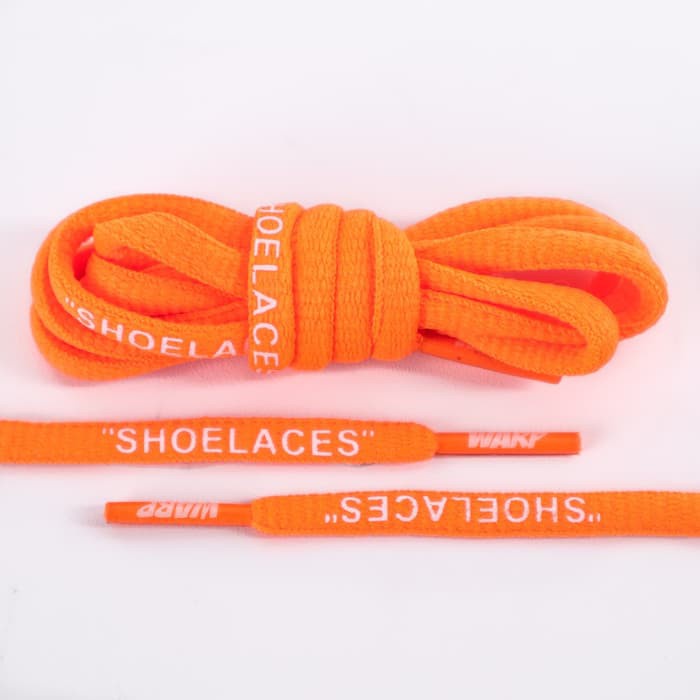 TALI SEPATU WARP LACES | 125 SHOE ORANGE