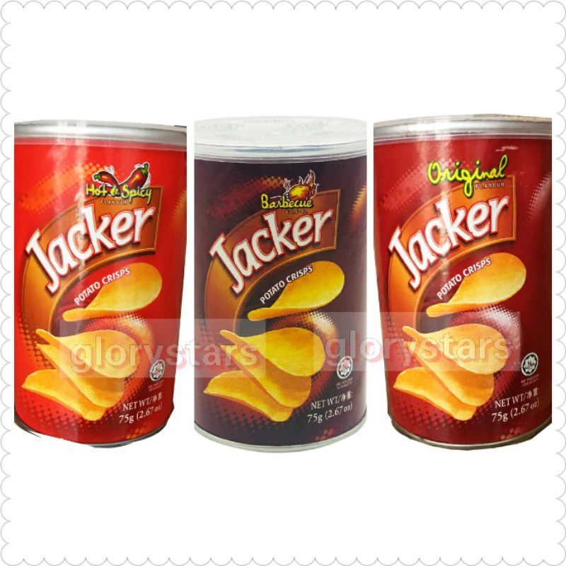 

JACKER POTATO CRISPS KERIPIK KENTANG ALL VARIANT 75 gram