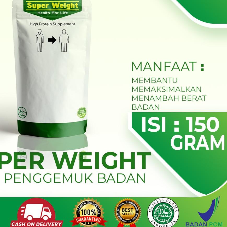 

Terbaru | KI3 | SUPER WEIGHT SUSU - Suplemen Penambah Berat Badan Tanpa Efek Samping / penambah berat badan pria