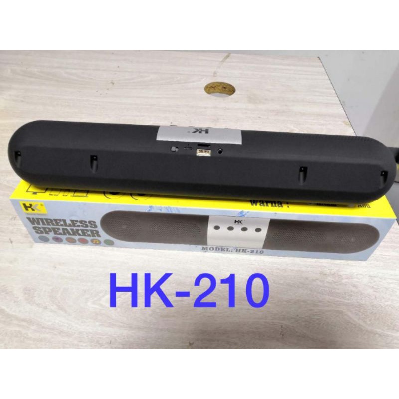 speaker bluetooth HK 210 bass mantap