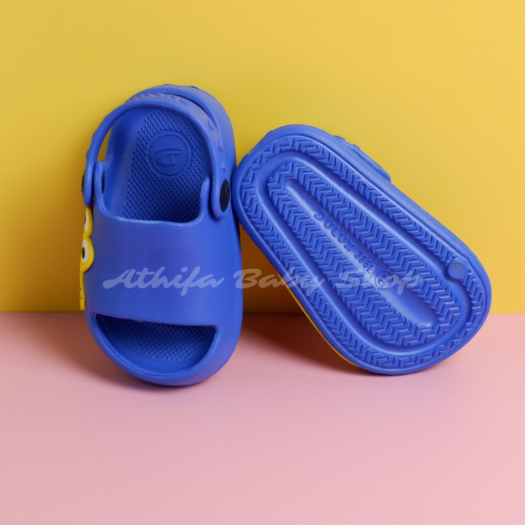 Sepatu Sandal Anak Laki Bayi Balita Usia 6 7 8 9 10 11 Bulan 1 2 3 Tahun Sendal Gunung Karakter Lelaki Spon Prewalker Phylon Ringan -386 BY-