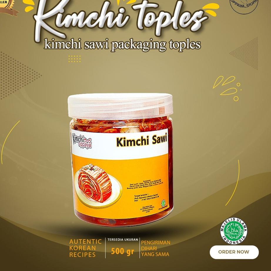 

❀ Kimchi In Jar 500Gr Kimchi Original Korea Halal Korea ( Jar ) Semua Varian Kimchi Halal ☂