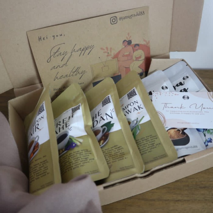 

(COD) Hampers TemuKangen - Paket Rempah Seduh / Tisane - Kado Sehat - Isi 6