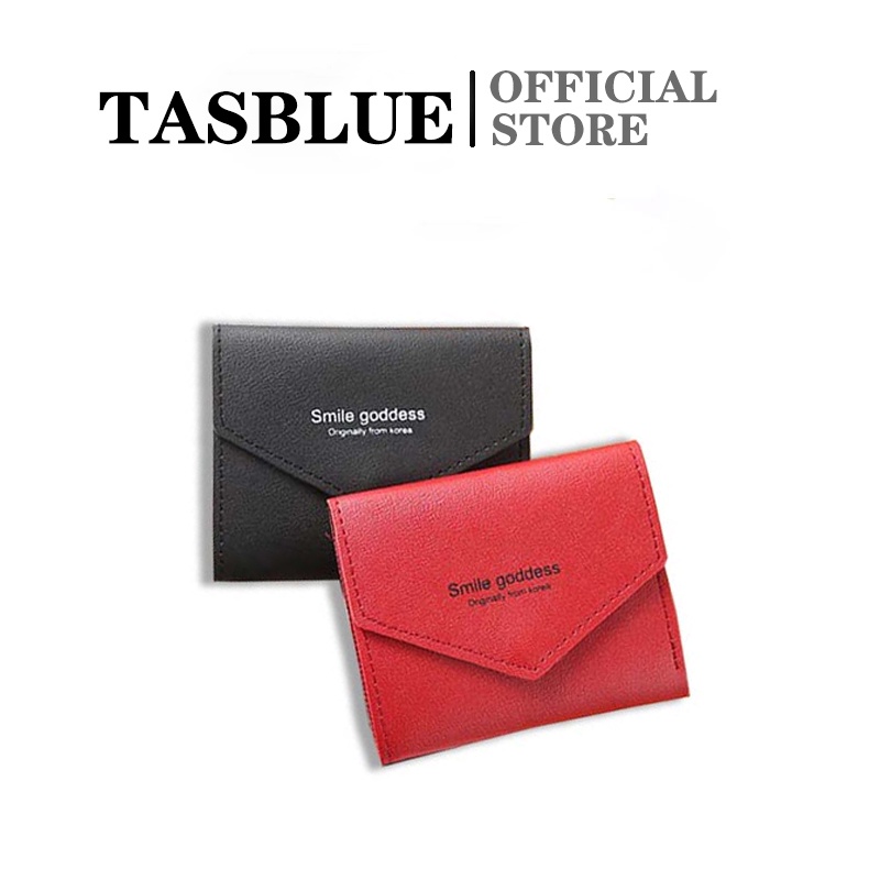 ♥TASBLUE♥ Dompet lipat wanita dompet mini impor kulit asli A16 Dompet lipat mini wanita Dompet wanita dompet pendek wanita berkapasitas besar