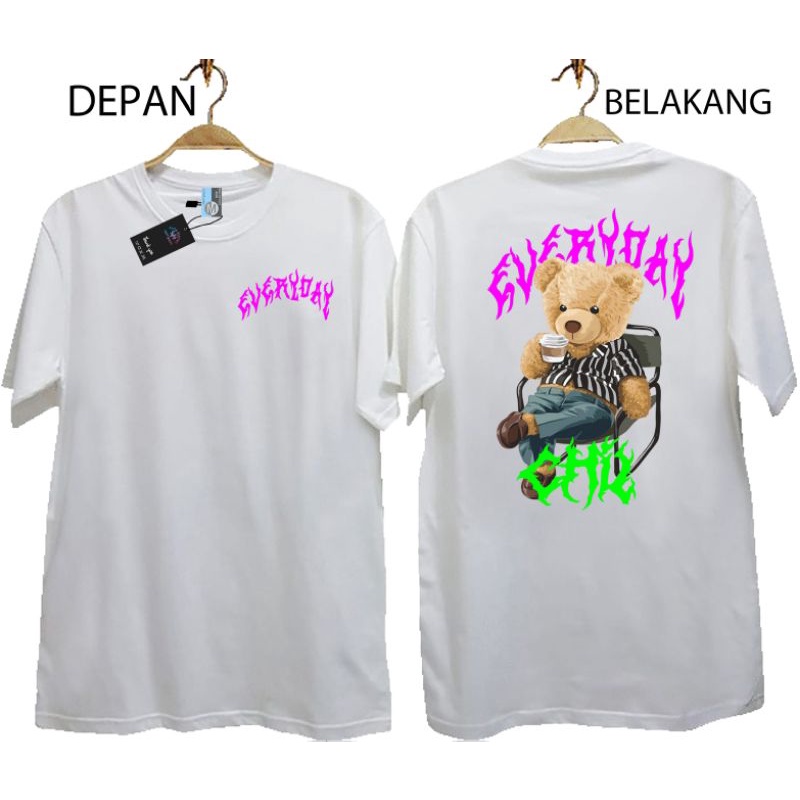 KAOS DISTRO CEWEK COWOK M L XL XXL