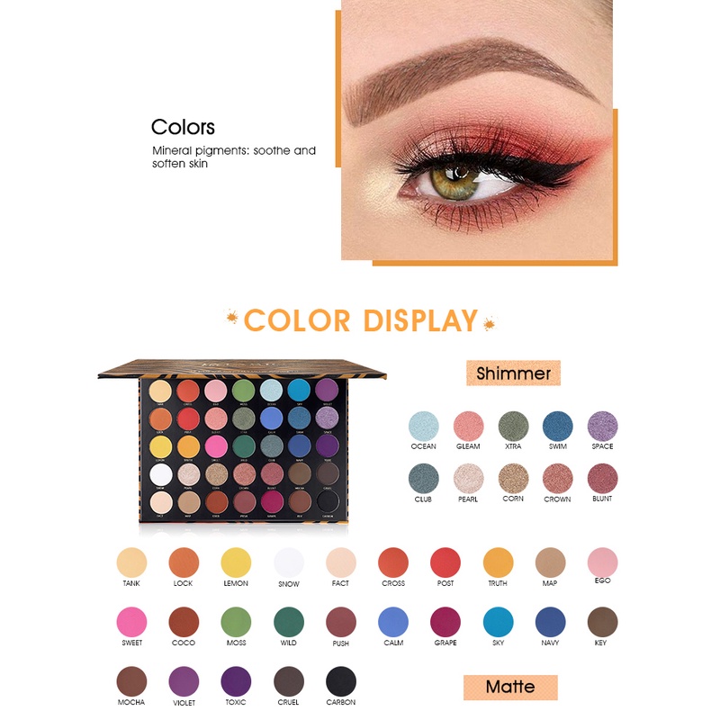 [100%ORIGINAL] EY324 - IMAGIC 35 Color Eyeshadow Palette