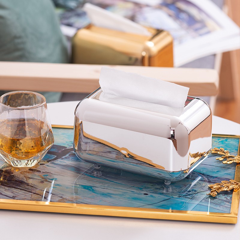 【COD】Tempat Tisyu Mobil/Tempat Tisu Estetik/Tempat Tissue Nordic/Tempat Tisu Gold Mewah