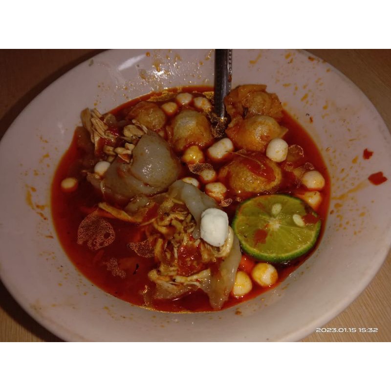 

Bakso Aci Isi Ayam Suir Pedas