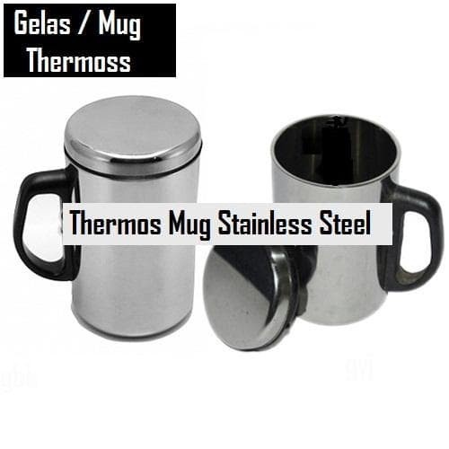 Termos Thermos Cangkir Mug Gelas SS Stainless Steel 650 - 500 ML M-022