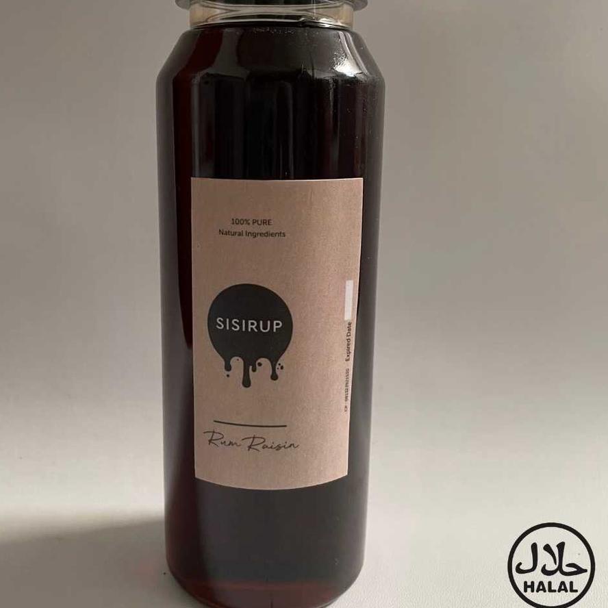 

✾ SISIRUP Rhum Raisin Sirup 1200 gram / Rum Raisin ♟
