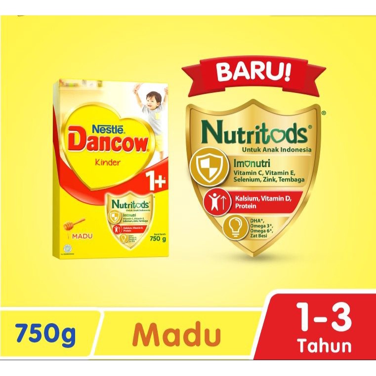 SUSU DANCOW 1 PLUS 3 PLUS 5 PLUS 750GR , 1 KG / 1+ 3+ RASA MADU DAN VANILLA / DANCOW FORTIGRO FULL CREAM / FORTIGRO COKLAT 800GR