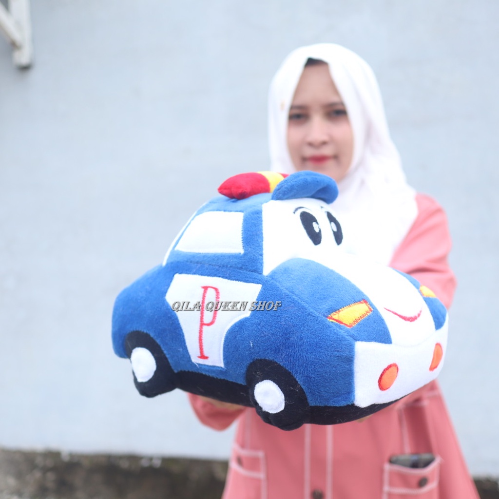 Boneka mobili poly L poli polisi murah
