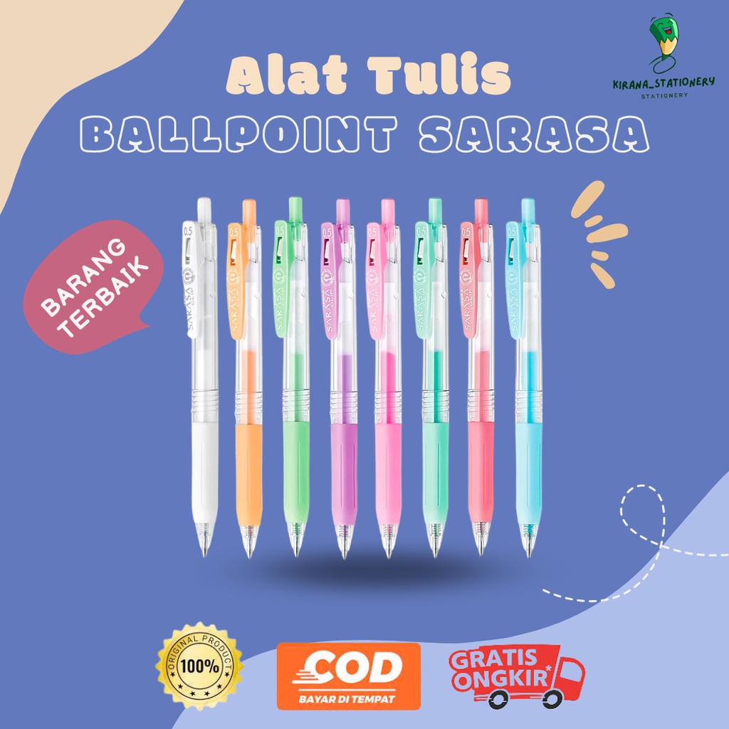 

SARASA PEN BULPEN SARASA PULPEN SARASA SARASA MILKY SARASA 0.5 BALLPOINT SARASA