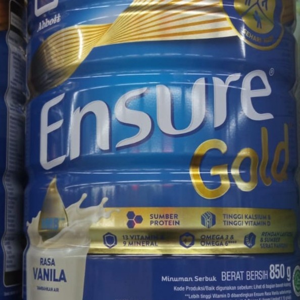 

[ COD ] SUSU ENSURE VANILA 900gr KEMASAN TERBARU