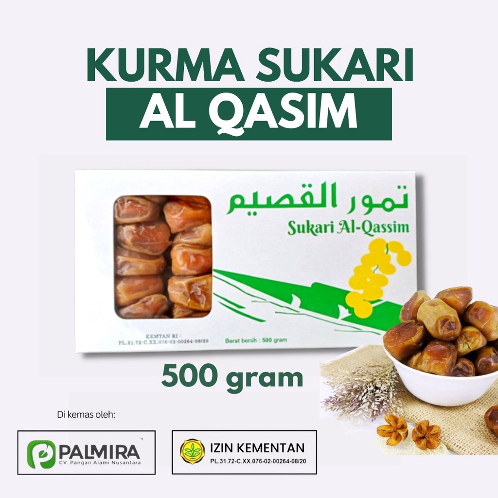 

Grosir Murah Kurma Basah Sukkari Sukari ASLI Al Qasim 500gr