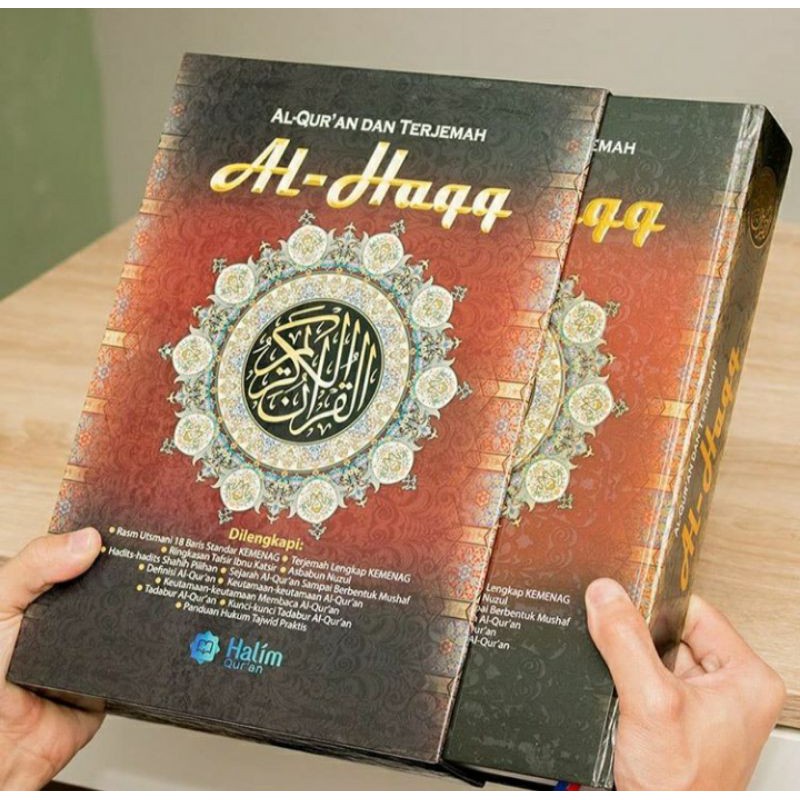 Qudsi - Al Quran Terjemah Besar Al Quran Terjemah Al Haqq + Box A4