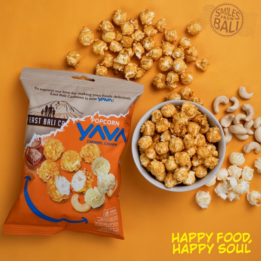 YAVA - East Bali Cashews Popcorn 60gr