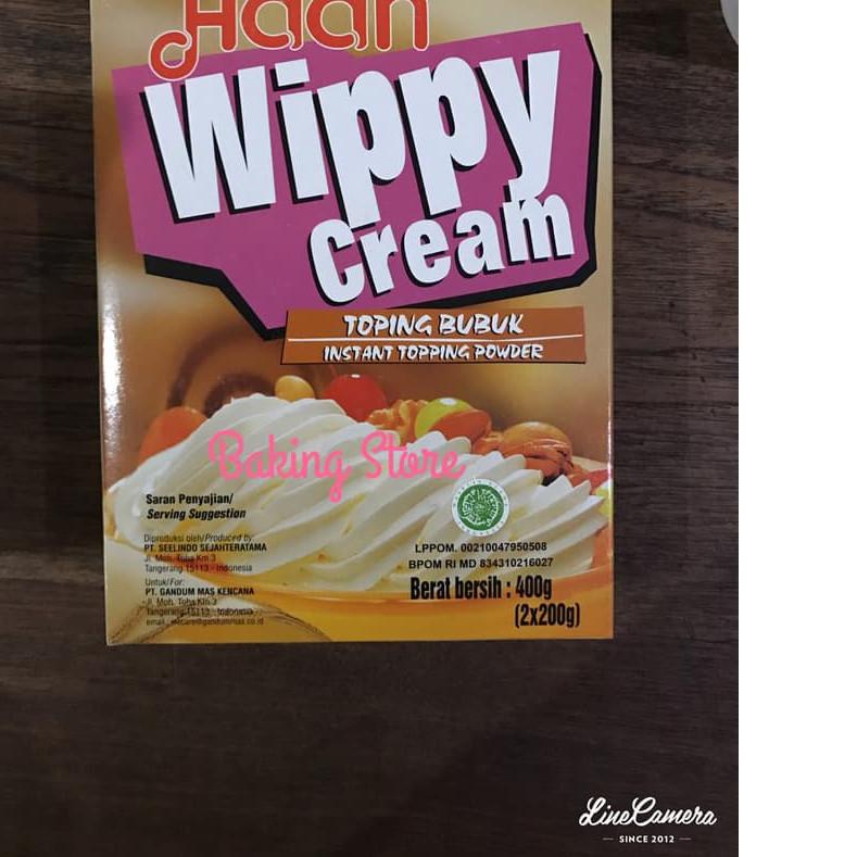 

۝ Haan Wippy Cream - Whipped Cream 400gr ✹