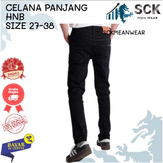 sck - Celana Jeans Pria CRV Reguler Model Standar Warna Garment / Celana Denim Cowok Reguler Pria Murah - sckmenwear GROSIR