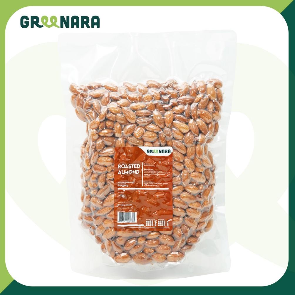

✓ Roasted Almond Whole 1kg / Kacang Almond Panggang 1Kg